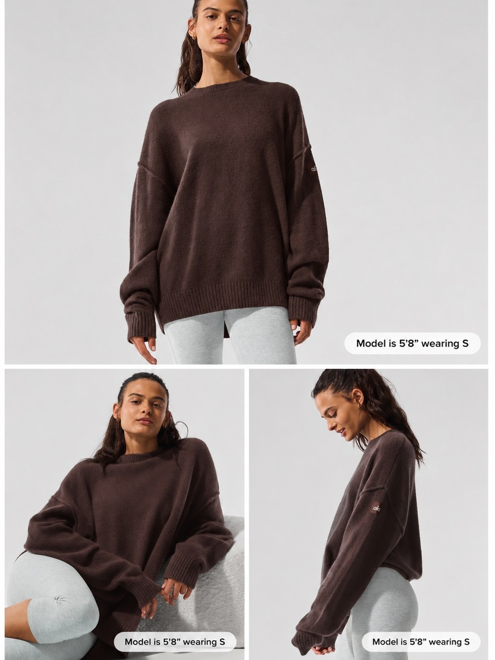 ULTRA RARE POSSIBLY UNRELEASED COLOR ALO New Class Cashmere Crewneck Sweater – B